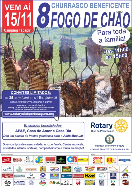 Cartaz   Camping Tabapiri - BR-367, Km 61.5, Domingo 15 de Novembro de 2015