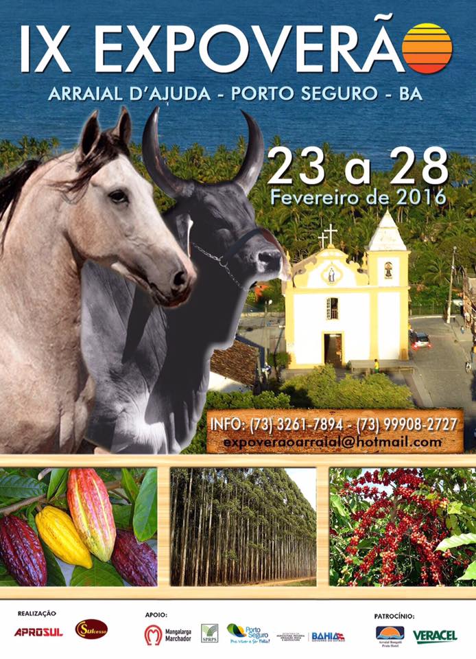Cartaz   Parque Central - ao lado da feirinha, Do dia 23 ao dia 28/2/2016