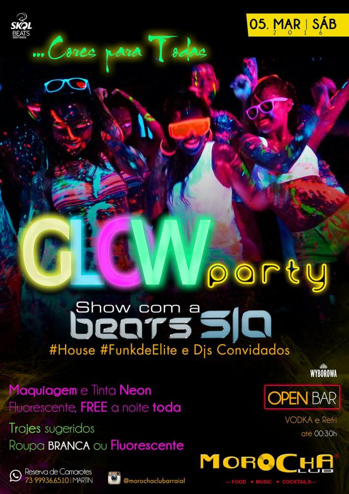 Cartaz   Morocha Club - Estrada do Mucug, 290, Sábado 5 de Março de 2016