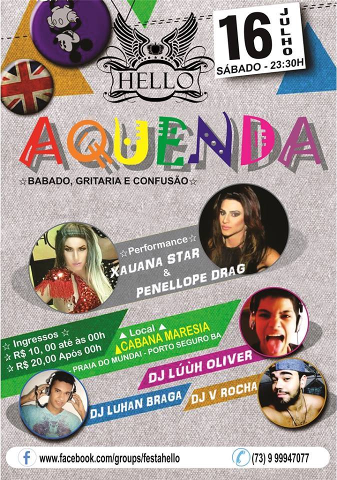 Cartaz   Barraca Maresia - Praia do Munda, Sábado 16 de Julho de 2016