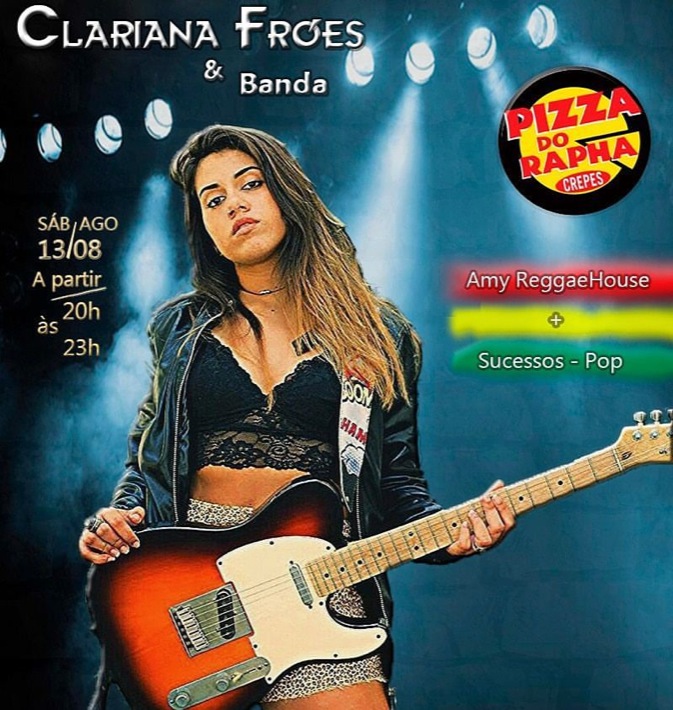 Cartaz   Pizza do Rapha - Estrada do Mucug, Sábado 13 de Agosto de 2016