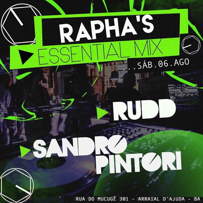 Cartaz   Rapha's Essential Mix - Estrada do Mucug, Sábado 6 de Agosto de 2016