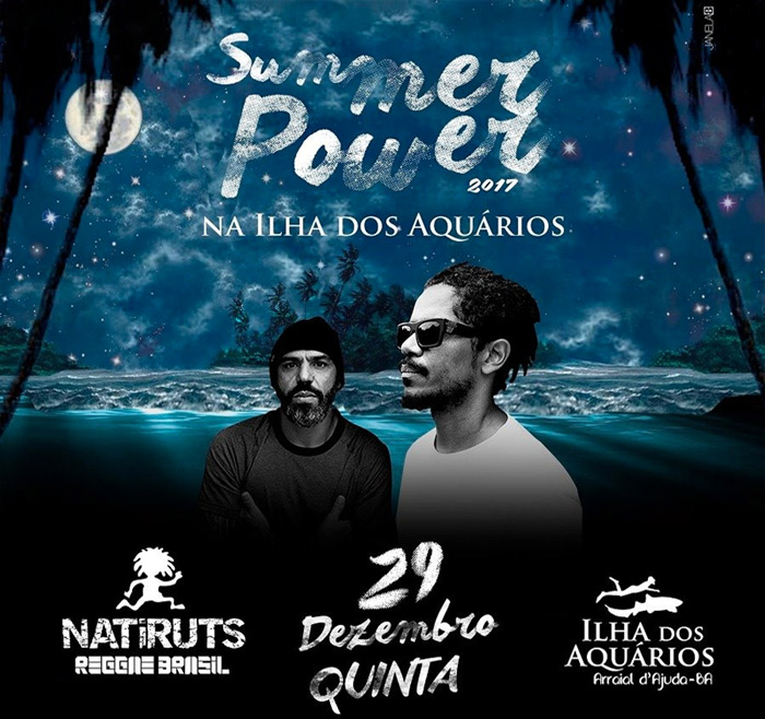 Cartaz   Ilha dos Aqurios - margem direita do rio Buranhm, Quinta-feira 29 de Dezembro de 2016