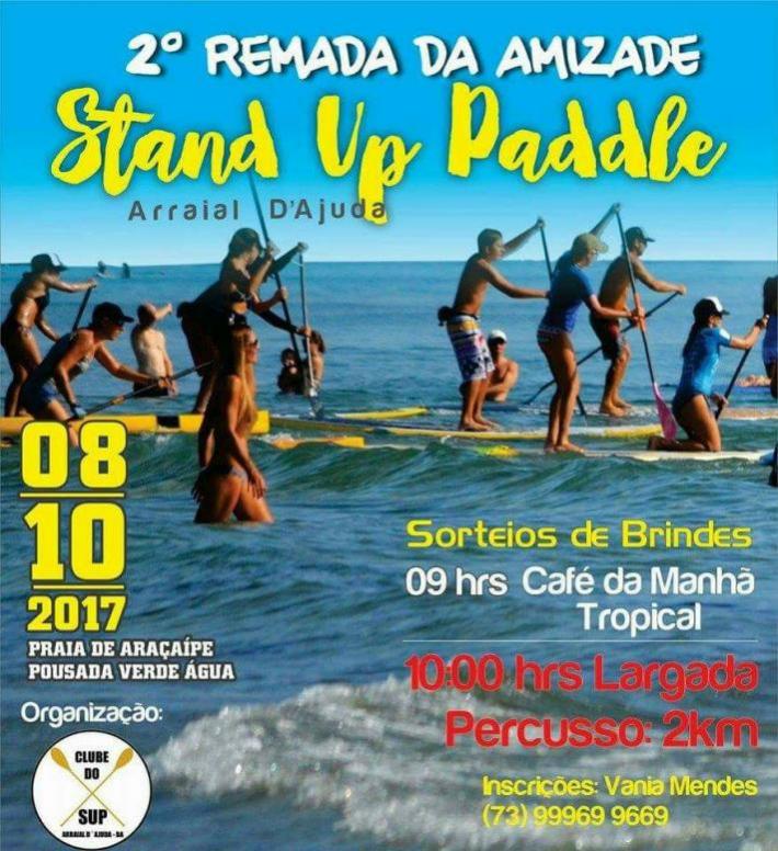 Cartaz   Praia de Araape, Domingo 8 de Outubro de 2017
