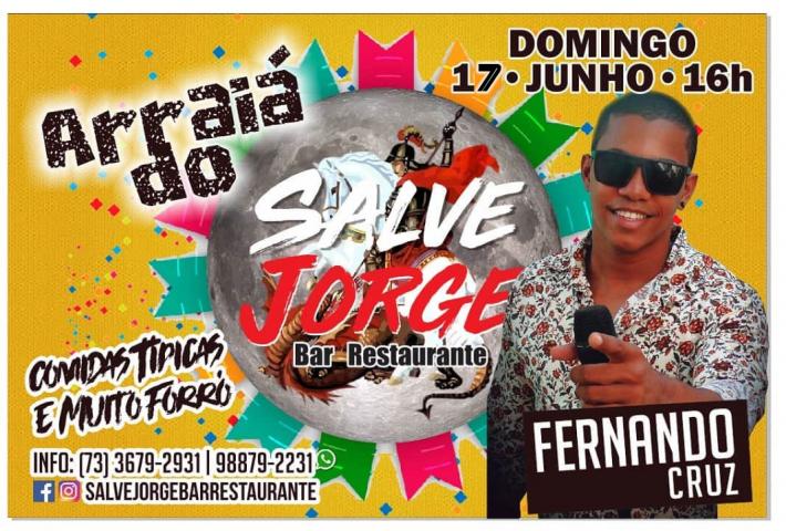Cartaz   Salve Jorge Restaurante e Bar - Rua das Palmeiras, 161 - So Francisco, Domingo 17 de Junho de 2018