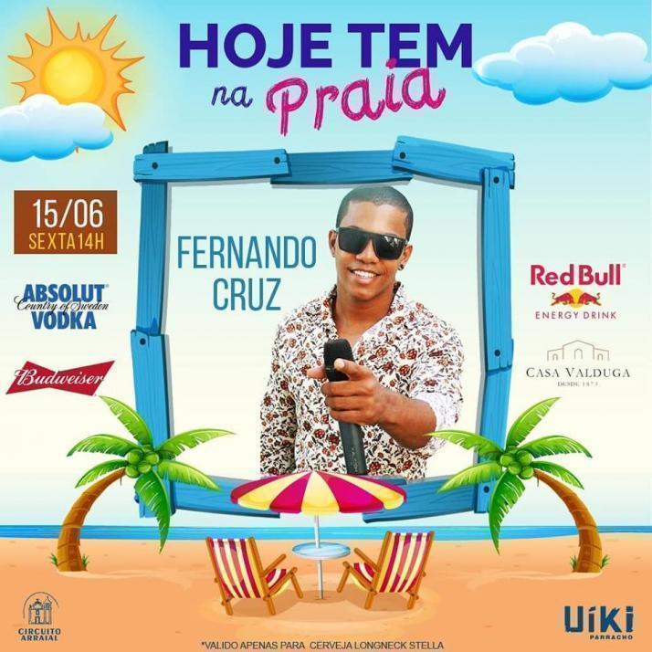 Cartaz   Uki - Praia do Parracho, Sexta-feira 15 de Junho de 2018