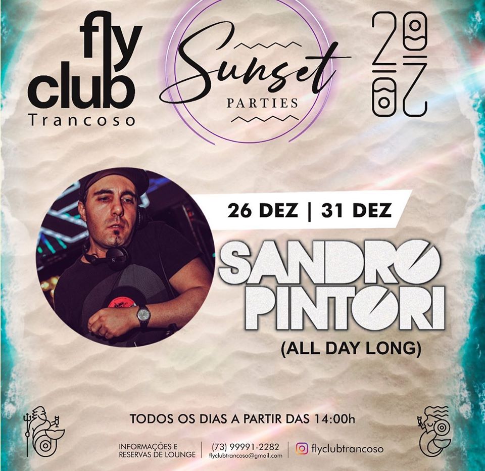 Cartaz   Fly Club - Praia dos Nativos, Quinta-feira 26 de Dezembro de 2019