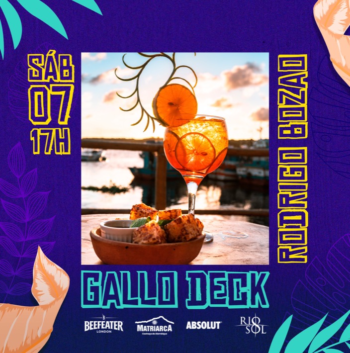 Cartaz   Gallo Music Bar - Rua 2 de julho, 20B - Casa da Lenha, Sábado 7 de Março de 2020