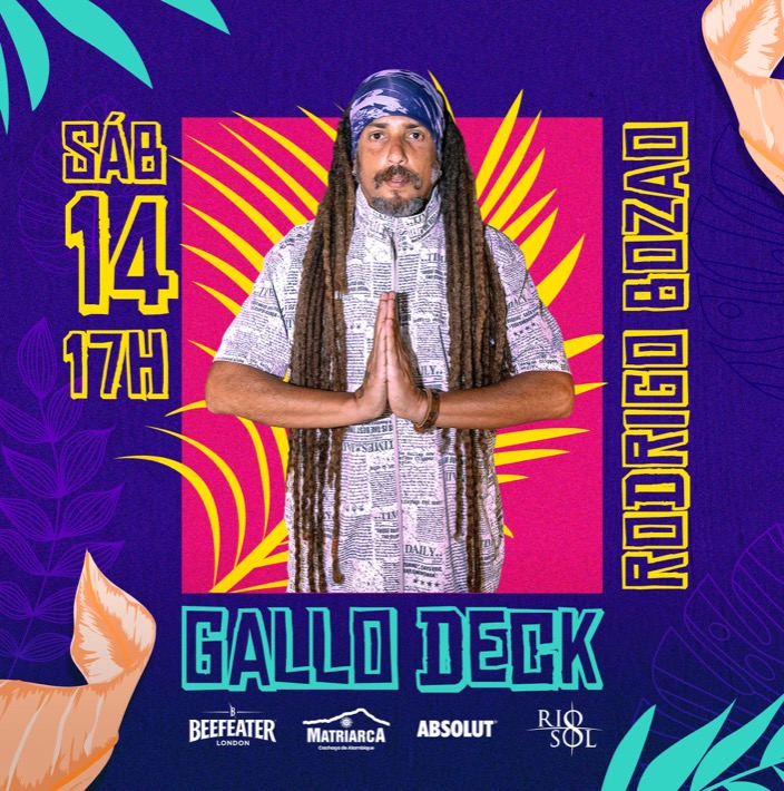 Cartaz   Gallo Music Bar - Rua 2 de julho, 20B - Casa da Lenha, Sábado 14 de Março de 2020