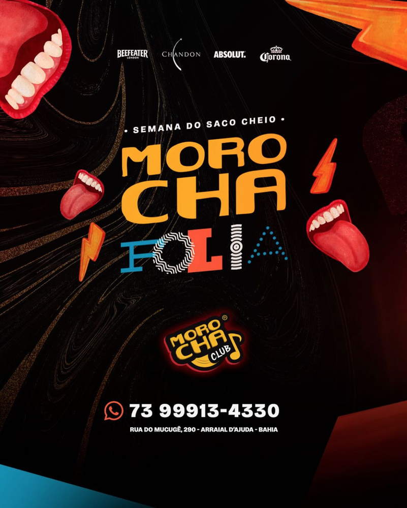 Cartaz   Morocha Club - Estrada do Mucug, 290, Sábado 14 de Outubro de 2023