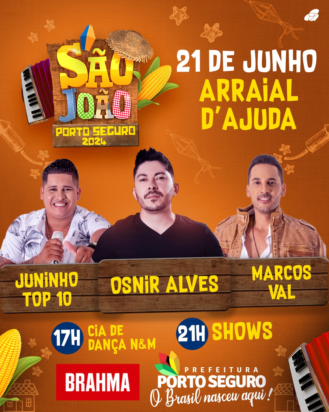 Cartaz   Parque Central, Sexta-feira 21 de Junho de 2024