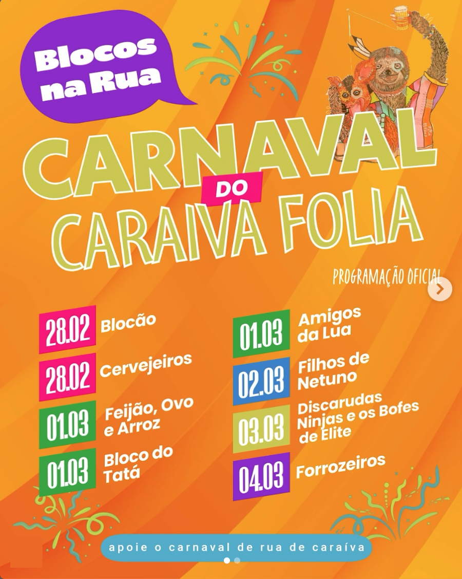 Cartaz   Carnaval Cultural - Praa da Igreja, Sexta-feira 28 de Fevereiro de 2025