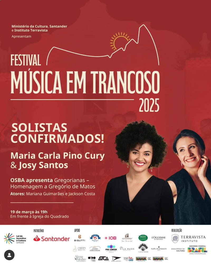 Cartaz   Quadrado -  Em frente  Igreja, Quarta-feira 19 de Março de 2025