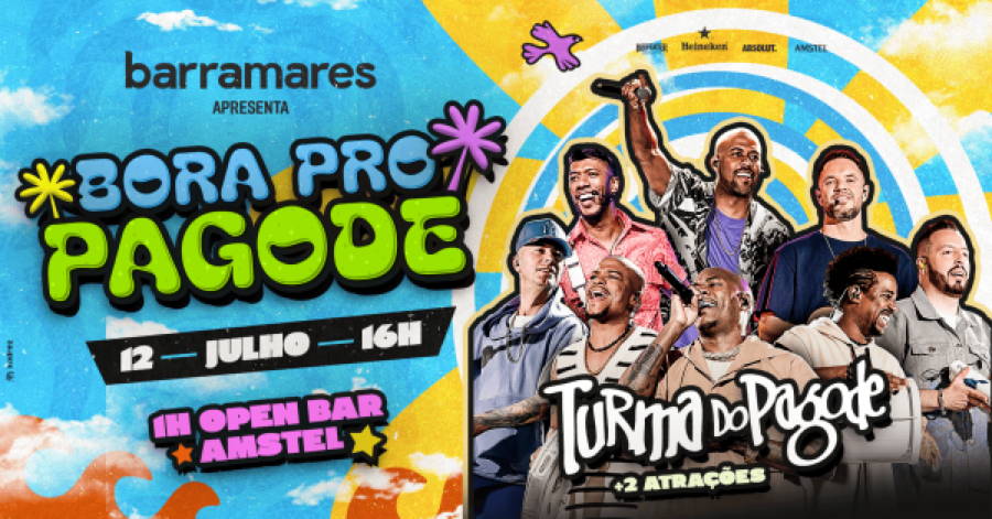 Cartaz   Barramares - Av. Beira Mar, 8000 - Praia de Taperapuan, Sábado 12 de Julho de 2025