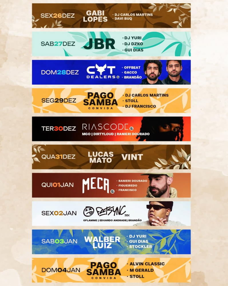 Cartaz   Morocha Club - Estrada do Mucug�, 290, Domingo 4 de Janeiro de 2026