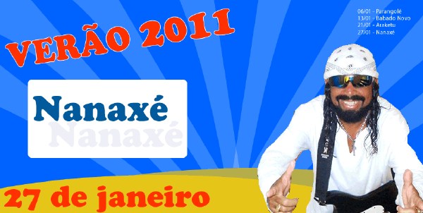 Cartaz   Complexo de Lazer Ta Ta - Praia de Taperapuan, Quinta-feira 27 de Janeiro de 2011