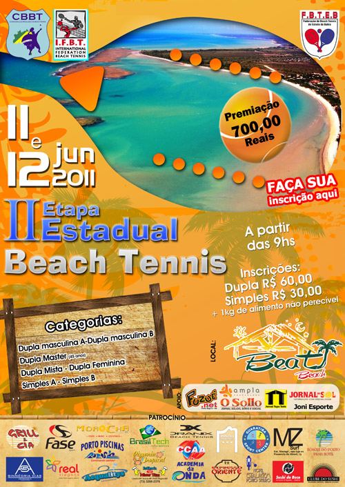 Cartaz   Beat Beach - Av. Beira Mar, 5585 - Praia de Taperapu, Do dia 11 ao dia 12/6/2011