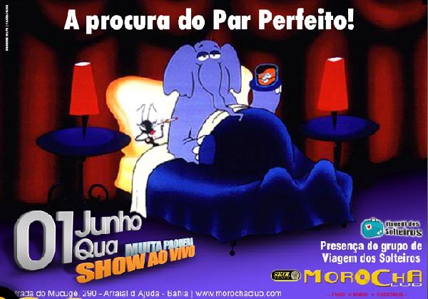 Cartaz   Morocha Club - Estrada do Mucug, 290, Quarta-feira 1 de Junho de 2011