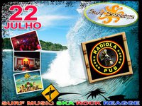panfleto Beach Rock Tnnis Party - Dona Vnia Drive