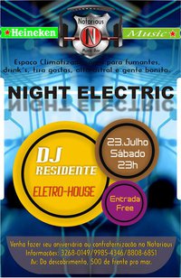 Cartaz   Notorious Music Bar - Rua do Descobrimento, 500, Sábado 23 de Julho de 2011