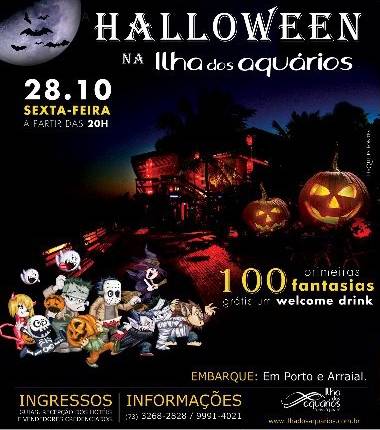 Cartaz   Ilhas dos Aqurios, margem direta do rio Buranhm, Sexta-feira 28 de Outubro de 2011