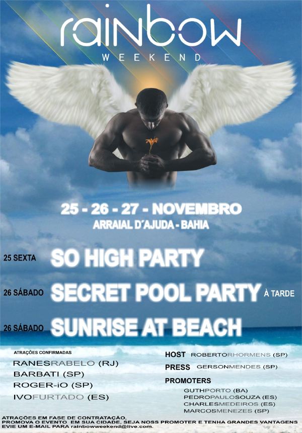Cartaz   praia, Do dia 25 ao dia 27/11/2011