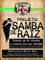 Cartaz   Notorious Music Bar - Rua do Descobrimento, 500, Quinta-feira 13 de Outubro de 2011