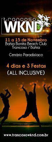 panfleto Trancoso Weekend