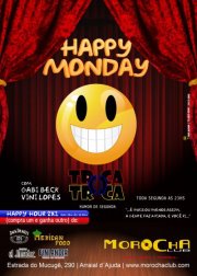 panfleto Happy Monday & Nando e Banda