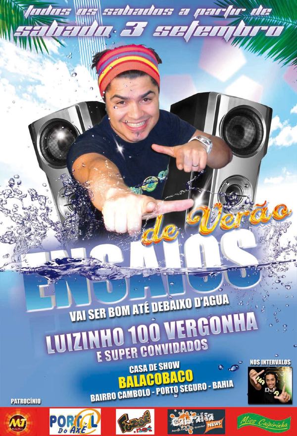 Cartaz   Casa de Show Balacobaco - Bairro Cambolo, Sábado 5 de Novembro de 2011