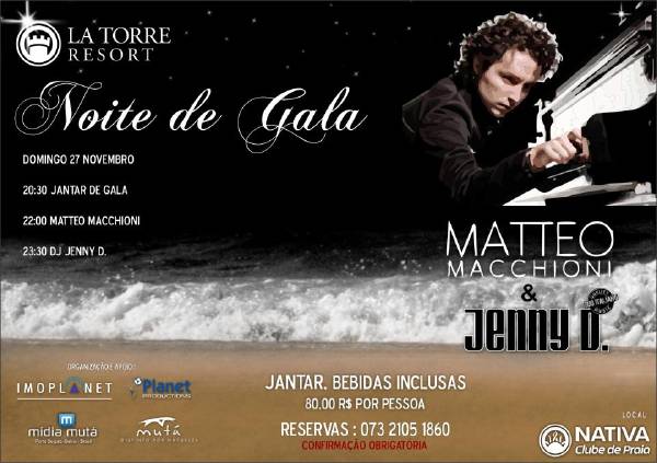 Cartaz   Nativa Clube de Praia - Av. Beira Mar, Praia de Mut, Domingo 27 de Novembro de 2011