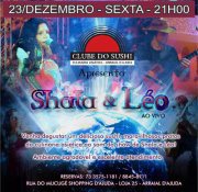 Cartaz   Clube do Sushi - Rua do Mucug, shopping d'Ajuda, Sexta-feira 23 de Dezembro de 2011