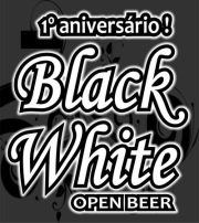 panfleto Black & White Open Beer