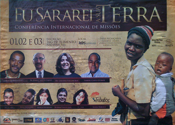 Cartaz   Projeto Adoradores, Do dia 1° ao dia 3/3/2012