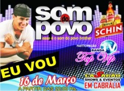 Cartaz   Casaro Show e Eventos, Sexta-feira 16 de Março de 2012