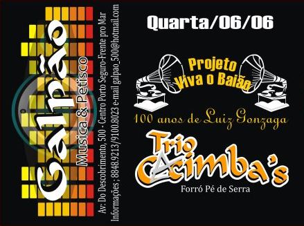 Cartaz   Galpo - Av Do Descobrimento, 500 - centro, Quarta-feira 6 de Junho de 2012