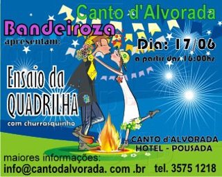 Cartaz   Canto d'Alvorada Hotel Pousada - Estrada da Balsa, 1993, Domingo 17 de Junho de 2012