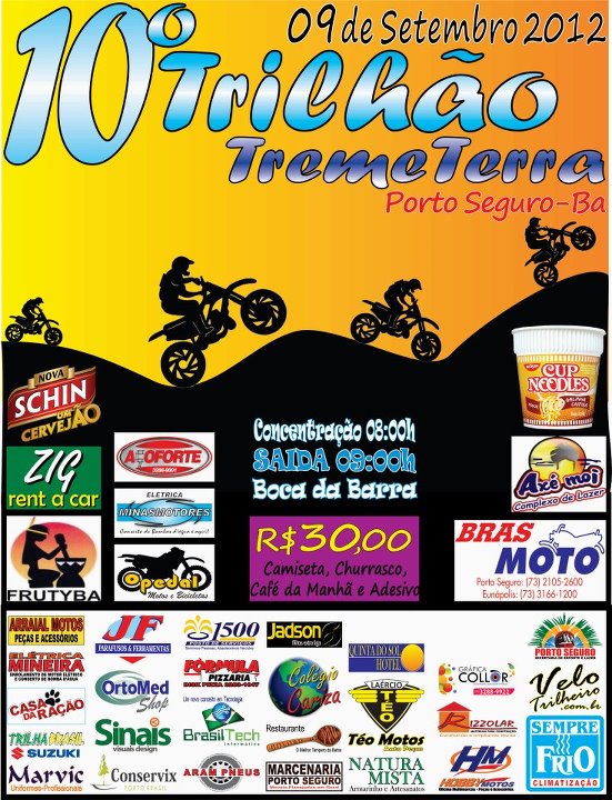 Cartaz   Boca da Barra - Av. Beira Mar km 5, Praia de Taperapuan, Domingo 9 de Setembro de 2012