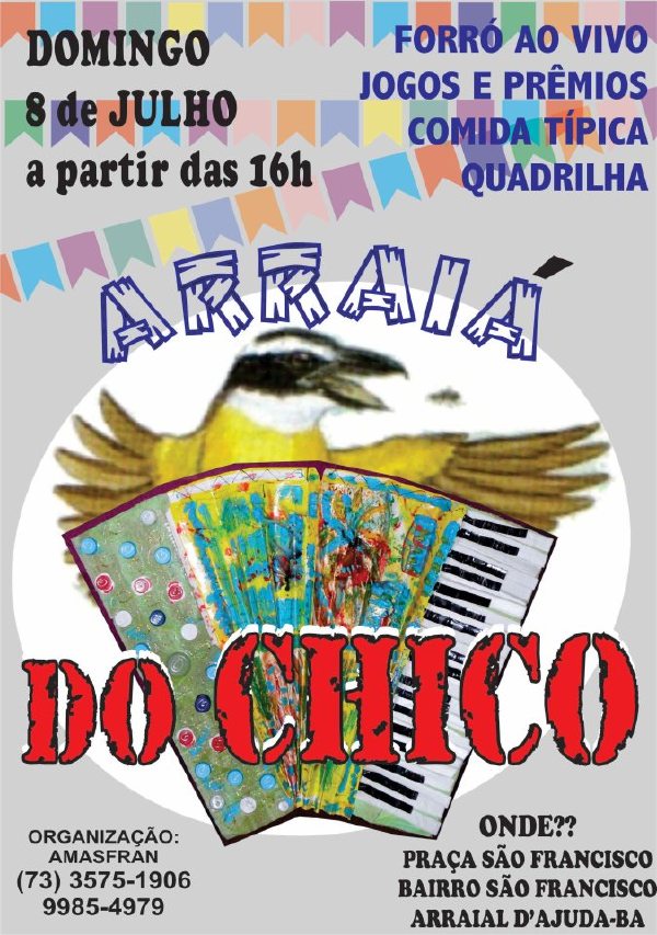 Cartaz   Praa So Francisco, Domingo 8 de Julho de 2012