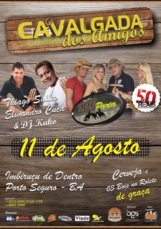 Cartaz   Imbiruu de Dentro, Sábado 11 de Agosto de 2012