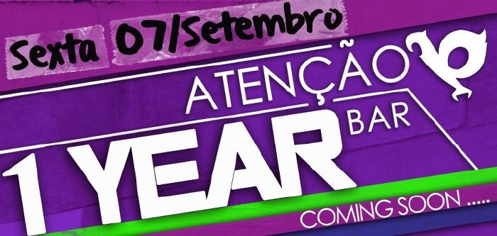 Cartaz   Ateno Bar - Praa So Bras, Sexta-feira 7 de Setembro de 2012