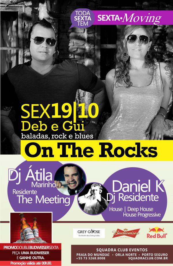 Cartaz   Squadra Club Eventos - Praa do Mundia - Orla norte, Sexta-feira 19 de Outubro de 2012