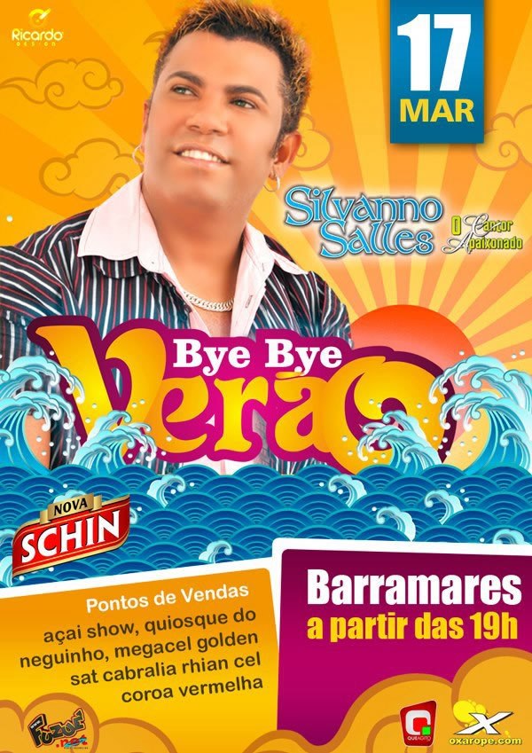 Cartaz   Barramares - Av. Beira Mar - Praia de Taperapuan, Domingo 17 de Março de 2013