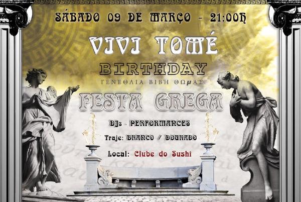 Cartaz   Clube do Sushi - Shopping d'Ajuda, Estrada do Mucug, Sábado 9 de Março de 2013