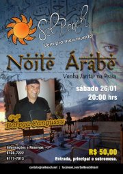 panfleto Noite rabe