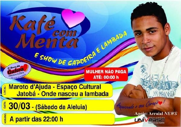 Cartaz   Espao Cultural Jatob , Sábado 30 de Março de 2013