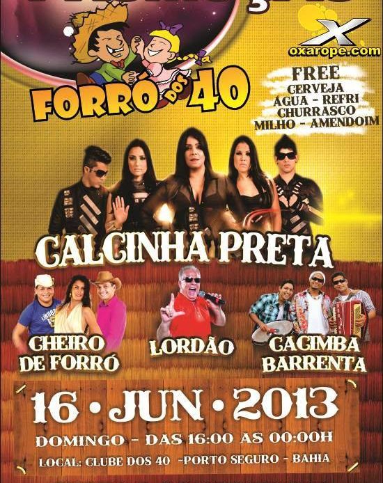 Cartaz   Complexo de Lazer Ta Ta - Praia de Taperapuan, Domingo 16 de Junho de 2013