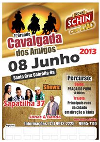 panfleto 1 Cavalgada dos Amigos