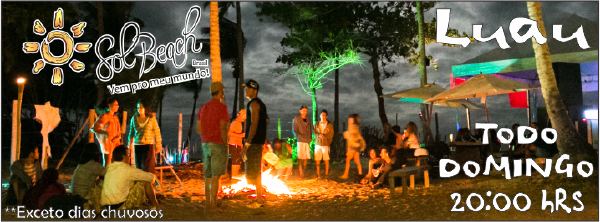 Cartaz   Sol Beach Brasil - Estrada do Parracho 1770 (praia do Mucug), Domingo 7 de Julho de 2013