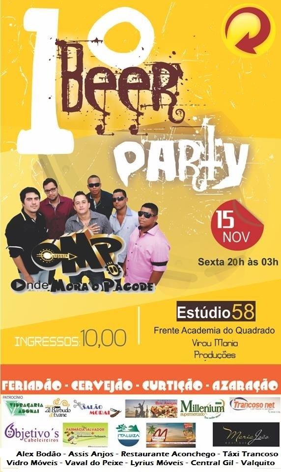 Cartaz   Estdio 58 - Frente academia do Quadrado, Sexta-feira 15 de Novembro de 2013